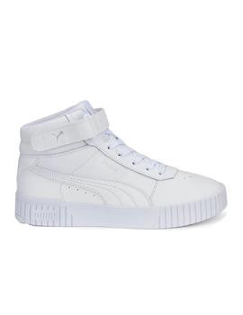 Zapatilla Puma Carina 2.0 Mid Mujer Blanco