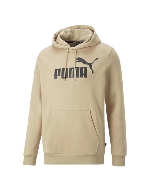 Suavemente los Separación Sudadera Puma ESS Big Logo Hombre Beige