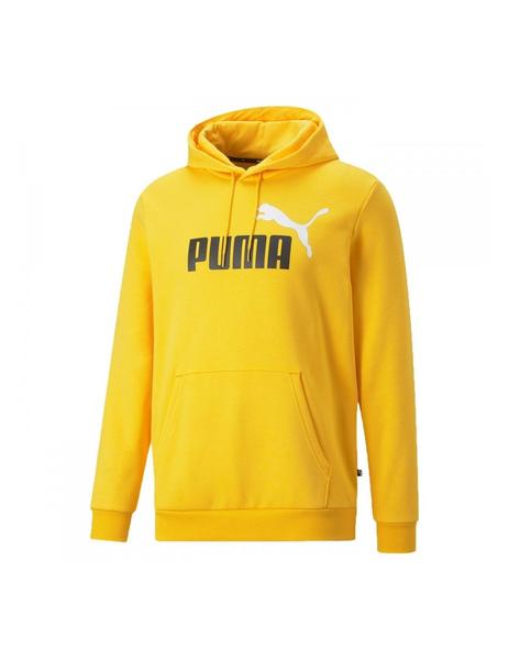 Sudadera Puma ESS+ Col Big Logo Hombre Amarillo