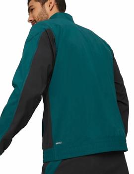 Chaqueta Puma Fit Woven Varsity Hombre Verde