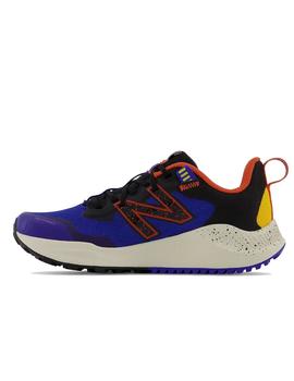 Zapatilla New Balance  Dynasoft Nitrel v4 GS Azul Y Naranja
