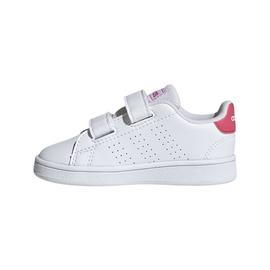 Zapatilla Adidas Advantage 2V Bebé Blanco/Rosa