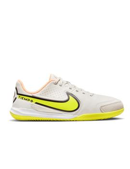 Bota Nike JR Legend 9 ACD IC Sala Gris Y Amarillo