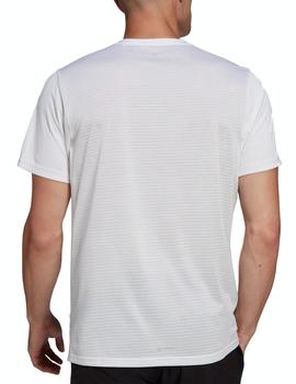 Camiseta Adidas Owntherun Hombre Blanco