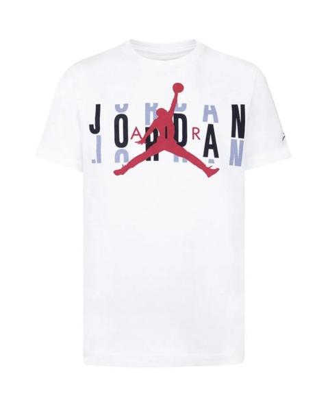 Camiseta Jordan B Brand Scramble Blanca