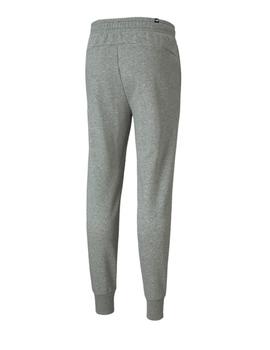 Pantalón Puma M ESS Slim Fleece Gris