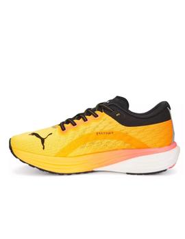 Zapatilla Puma Deviate Nitro 2 Hombre Naranja