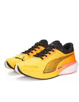 Zapatilla Puma Deviate Nitro 2 Hombre Naranja