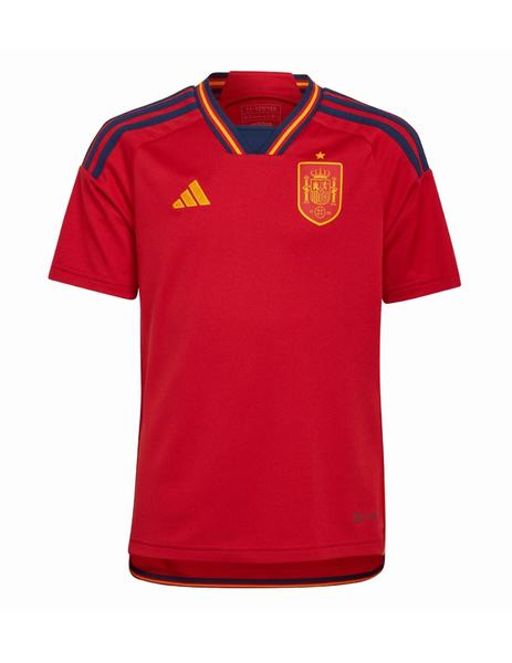 Camiseta Selección Española Mundial Qatar Home para niño