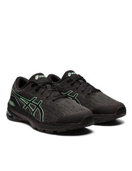 Zapatilla Asics GT-1000 11 GS Negro/Verde