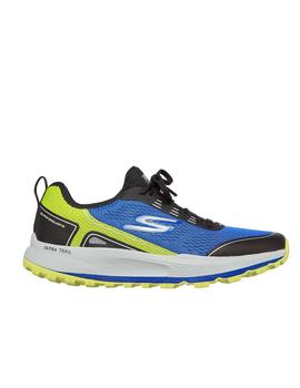 Zapatilla Skechers Go Run Pulse Trail Hombre Azul