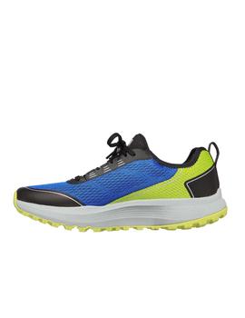 Zapatilla Skechers Go Run Pulse Trail Hombre Azul