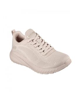 Zapatilla Skechers W Bobs Squad Chaos NUDE