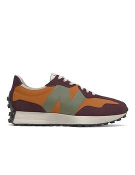 Zapatilla New Balance 327 para hombre Naranja y Negro