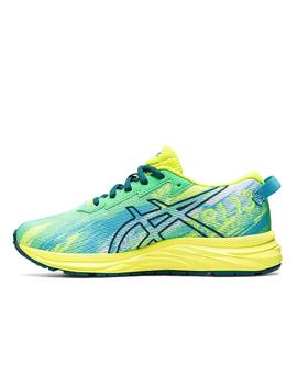 Zapatilla Asics Gel Noosa Tri 13 GS Verde/Amarillo