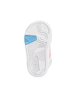 Zapatilla Adidas Hoops Mid 3.0 AC Bebé Blanco