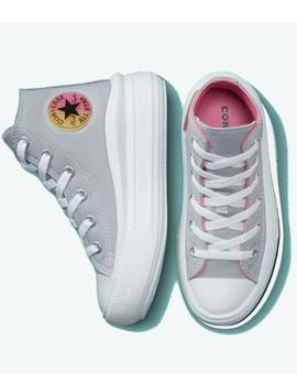 Zapatilla Converse Move Alta Gel Patch PS Gris