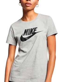 Camiseta Nike W Sportwear ESS Icon Gris