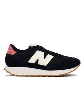 New Balance 237 para mujer negro y rosa
