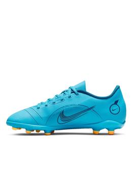 Bota Nike JR Vapor 14 Club FG/MG Azul y naranja