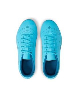 Bota Nike JR Vapor 14 Club FG/MG Azul y naranja