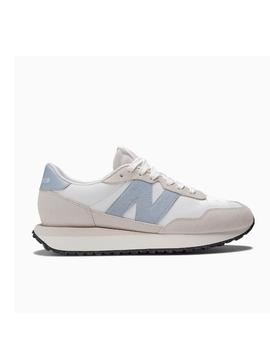 Zapatilla New Balance 237 Blanco y azul