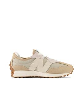 Zapatilla New Balance 327 Kids Marrón y Beige