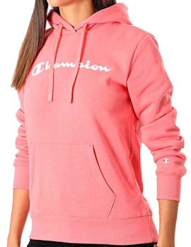 Sobrevivir Tratar Tradicional Sudadera Champion Mujer Coral