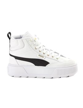 Zapatilla Puma Karmen Mid Blanco y Negro
