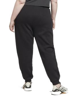 Pantalón Reebok Piping Jogger Mujer Negro