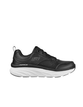 Zapatilla Skechers D´Lux Walker Piel Mujer BKW