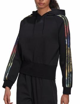 Sudadera Adidas AOP HD Mujer Negro