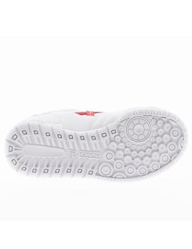 Zapatilla Munich G-3 Kid VCO 298 PS Blanco y Rojo