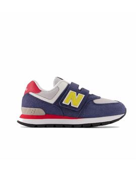 Zapatilla New Balance 574 PS Marino/Amarillo/Rojo