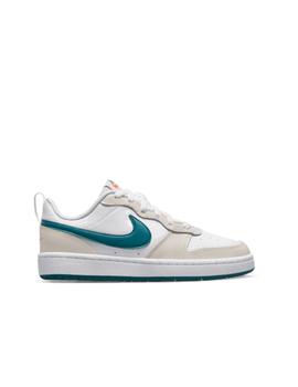 Zapatilla Nike Court Borough Low2 GS Blanco/Verde