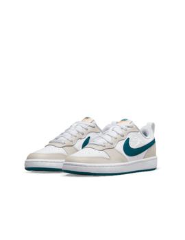 Zapatilla Nike Court Borough Low2 GS Blanco/Verde