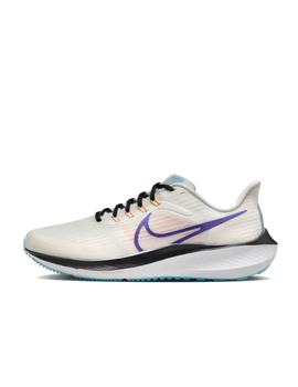 Zapatilla Nike W Air Zoom Pegasus 39 Blanco y morado mujer