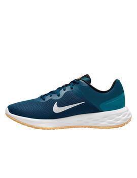 Zapatilla Nike Revolution 6 NN Azul/Verde/Blanco