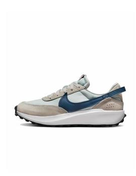 Zapatilla Nike W Waffle Debut Gris y azul