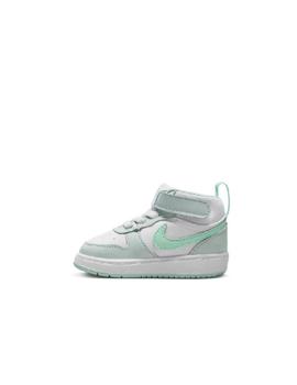 Zapatilla Nike Court Borough Mid2 TDV Blanco/Menta