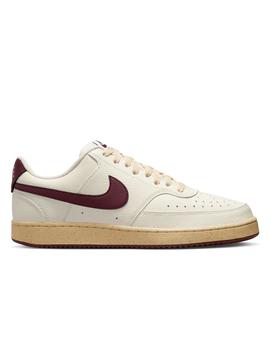 Zapatilla Nike M Court Vision Low NN Blanco/Granat