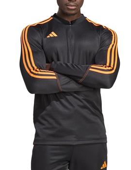 Sudadera Adidas Tiro23 1/2 Zip Hombre Negro/Naranj