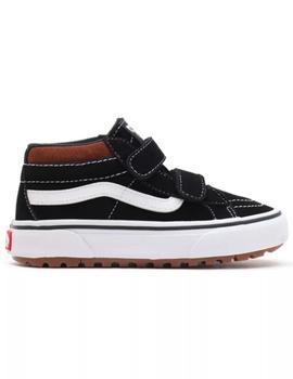 Zapatillas Vans Sk8-Mid Reissue V para niños con velcro