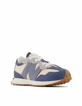 Zapatilla New Balance 327 Bebé Azul/Beige