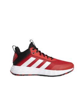 Zapatilla Adidas M Ownthegame 2.0 Rojo/Blanco