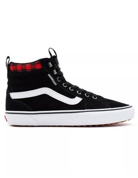 Zapatilla Vans MN Filmore Hi Cuadros Negro