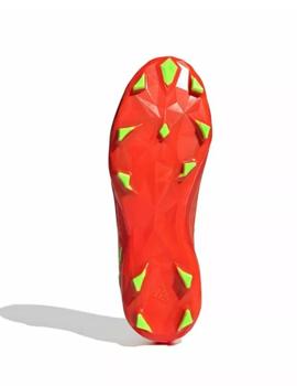 Bota Adidas Predator Edge3 FG GS Rojo/Verde