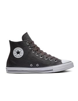 Zapatilla Converse All Star Alta Piel Marrón